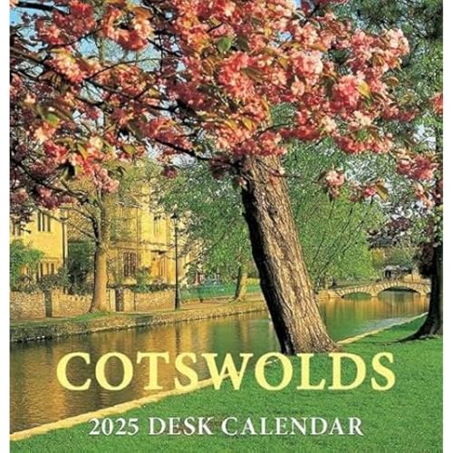 Cotswolds Mini Desktop Calendar - 2025 von Chris Andrews Publications Ltd