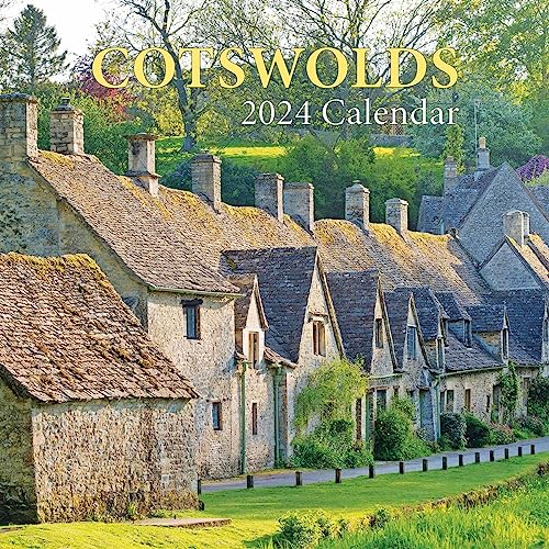 Cotswolds Small Square Calendar - 2024