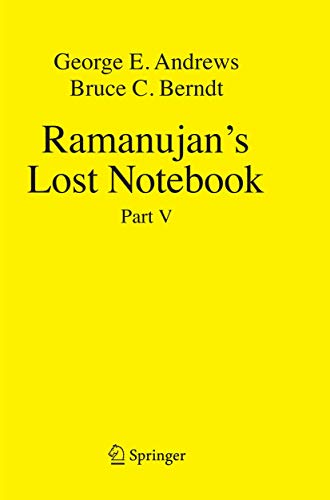 Ramanujan's Lost Notebook: Part V von Springer