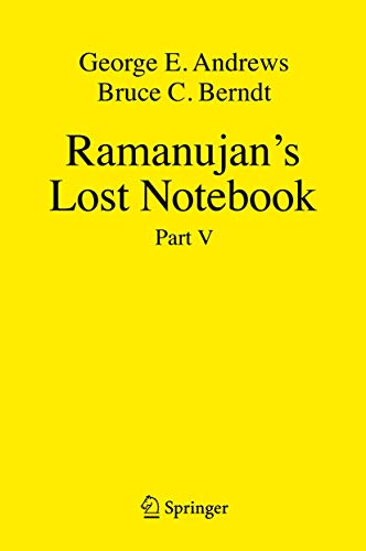 Ramanujan's Lost Notebook: Part V Ramanujan's Lost Notebook: Part V