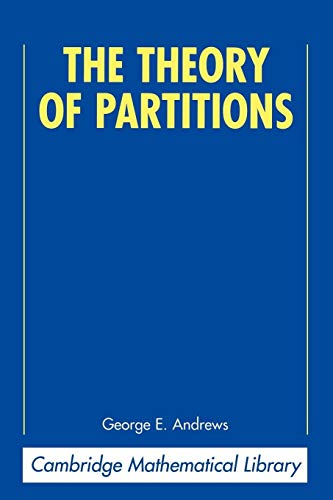 The Theory of Partitions (Cambridge Mathematical Library) von Cambridge University Press