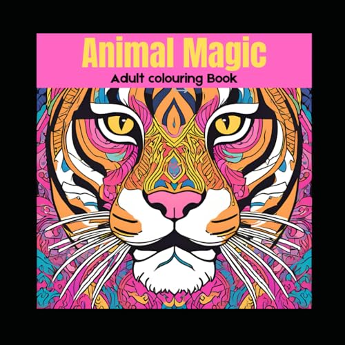 Amazing Animals: Adult Colouring Book, Stress Relieving: Fantastic and relaxing animal designs will allow you to break away from the chaos of everyday ... plunge into the land of peace and relaxation. von Independently published
