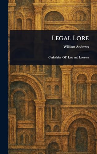 Legal Lore von Anson Street Press