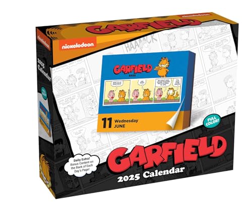 Garfield 2025: Original Andrews McMeel-Tagesabreißkalender [Kalendar]