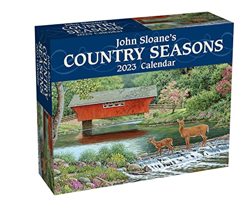 John Sloane's Country Seasons – Jahreszeiten auf dem Land – Kalender 2023: Original Andrews McMeel-Tagesabreißkalender [Kalendar]