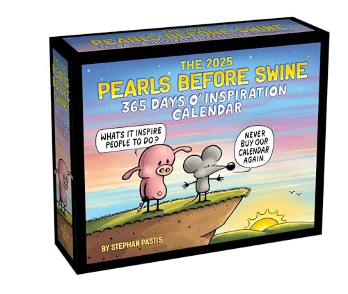 Pearls before Swine – Perlen for die Säue – 365 Days of Inspiration – Kalender 2025: Original Andrews McMeel-Tagesabreißkalender [Kalendar]