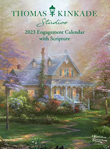 Thomas Kinkade: Engagement Calendar with Scripture 2023: Original Andrews McMeel-Tischkalender [Kalendar] (Agenda-Ringbuch)