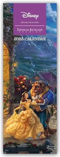 Thomas Kinkade: The Disney Dreams Collection – Sammlung der Disney-Träume 2025 – Slimline-Kalender: Original Andrews McMeel-Kalender [Kalender] (Wall-Kalender)