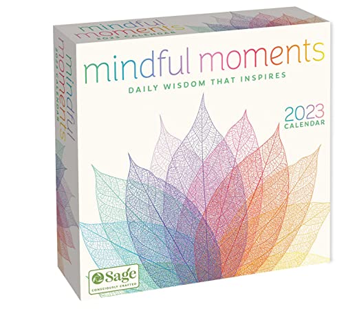 Mindful Moments 2023 Calendar: Daily Wisdom That Inspires von Andrews McMeel Publishing
