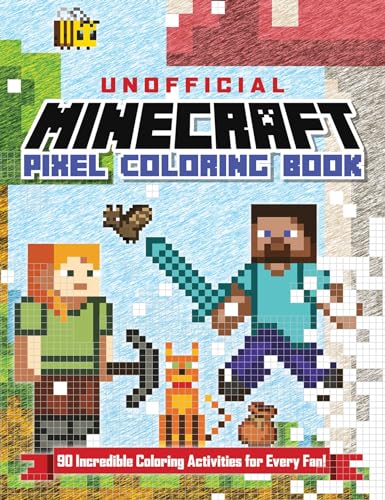 The Unofficial Minecraft Pixel Coloring Book: Volume 1 (Volume 1) von Andrews McMeel Publishing