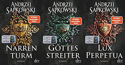 Die Narrenturm-Trilogie von Andrzej Sapkowski + 1 exklusives Postkartenset