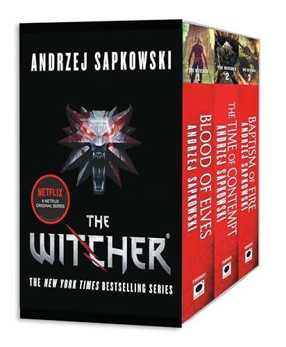 The Witcher Boxed Set: Blood of Elves, The Time of Contempt, Baptism of Fire (Witcher, 1-3)