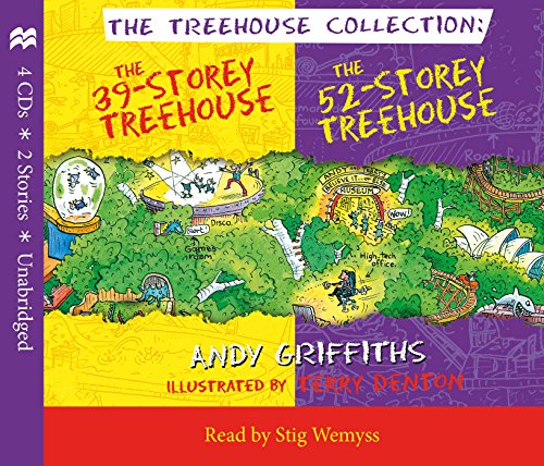 The 39-Storey & 52-Storey Treehouse CD Set von Macmillan Digital Audio