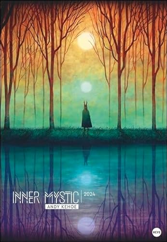Inner Mystic Posterkalender 2024 von Andy Kehoe. Märchenhafter Wandkalender mit 12 mystischen Traumwelten. Magischer Kalender 2024 im Hochformat 37 x 53,5 cm. von Heye