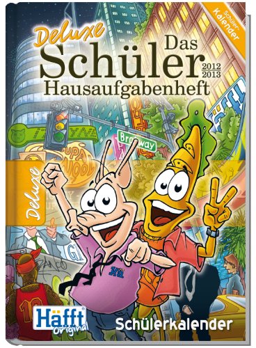 2012/2013: Häfft: Das Schüler Hausaufgabenheft (DELUXE DIN A5)