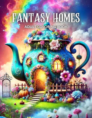 Fantasy Homes Adult Coloring Book: Enchanting Designs with Magical Houses of Fairies and Gnomes for Relaxation and Mindfulness Fantasy Homes Adult Coloring Book: Enchanting Designs with Magical Houses of Fairies and Gnomes for Relaxation and Mindfulness von Independently published