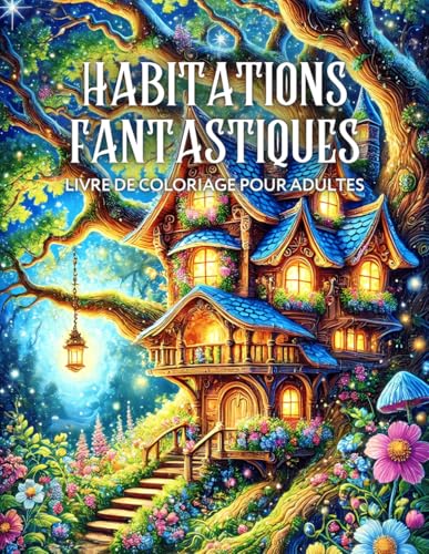 Habitations Fantastiques Livre de Coloriage pour Adultes: Designs magiques de maisons féeriques pour la détente Habitations Fantastiques Livre de Coloriage pour Adultes: Designs magiques de maisons féeriques pour la détente von Independently published