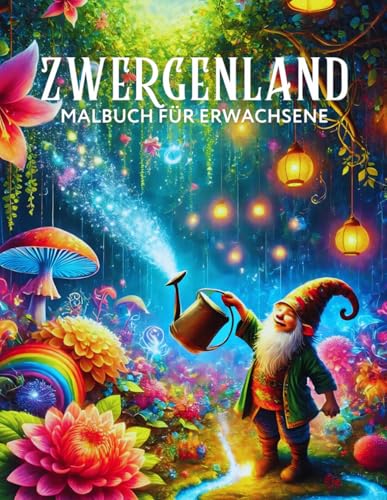 Zwergenland Malbuch für Erwachsene: Bezaubernde Designs von Fantasiegnomen, ihren magischen Häusern und Freunden für Achtsamkeit und Entspannung Zwergenland Malbuch für Erwachsene: Bezaubernde Designs von Fantasiegnomen, ihren magischen Häusern und Freunden für Achtsamkeit und Entspannung