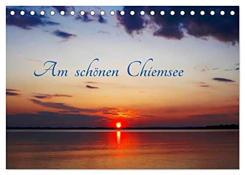 Am schönen Chiemsee (Tischkalender 2025 DIN A5 quer), CALVENDO Monatskalender von CALVENDO