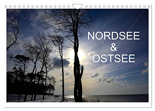Nordsee & Ostsee (Wandkalender 2024 DIN A4 quer), CALVENDO Monatskalender von CALVENDO