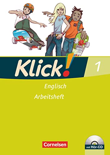 Klick! Englisch - Ausgabe 2008 - Band 1: 5. Schuljahr: Arbeitsheft mit Hör-CD von Cornelsen Verlag GmbH
