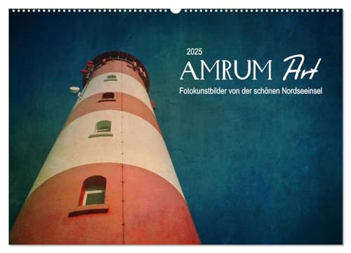 AMRUM Art (Wandkalender 2025 DIN A2 quer), CALVENDO Monatskalender von CALVENDO