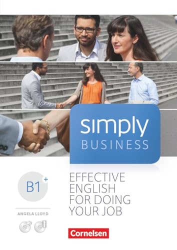Simply Business - B1+: Coursebook - Mit Video-DVD, Audio/MP3-CD und PagePlayer-App von Cornelsen Verlag GmbH
