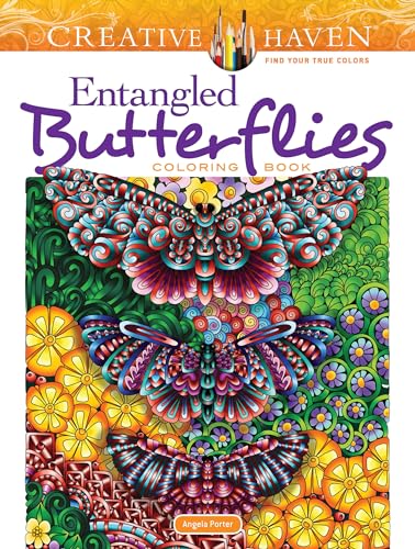 Creative Haven Entangled Butterflies Coloring Book (Adult Coloring) (Adult Coloring Books: Insects)