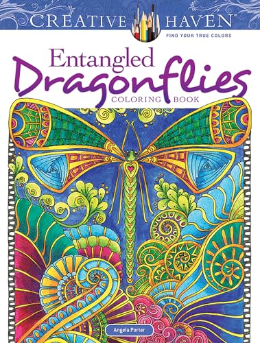 Creative Haven Entangled Dragonflies Coloring Book (Creative Haven Coloring Books) (Adult Coloring Books: Insects)