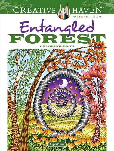Entangled Forest Coloring Book (Adult Coloring Books: Nature)