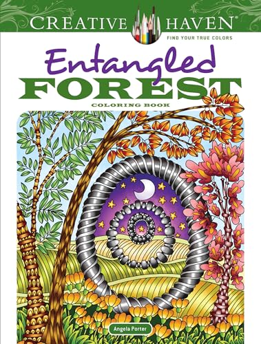 Creative Haven Entangled Forest Coloring Book (Adult Coloring) (Adult Coloring Books: Nature) von Dover Publications