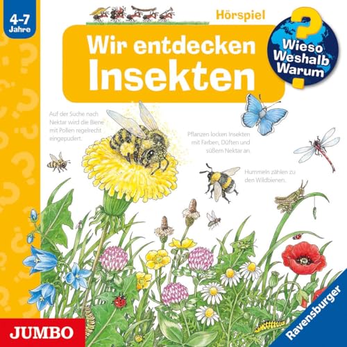 Wieso? Weshalb? Warum? Wir entdecken Insekten: CD Standard Audio Format, Hörspiel von Jumbo Neue Medien + Verla