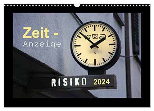 Zeit-Anzeige (Wandkalender 2024 DIN A3 quer), CALVENDO Monatskalender