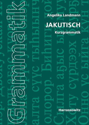 Jakutisch: Kurzgrammatik