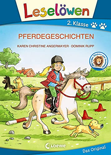 Leselöwen 2. Klasse - Pferdegeschichten (Großbuchstabenausgabe): Erstlesebuch für Kinder ab 7 Jahren