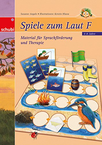 Spiele zum Laut F: Material für Sprachförderung und Therapie (Wiesenwusels Lautbilderbücher)