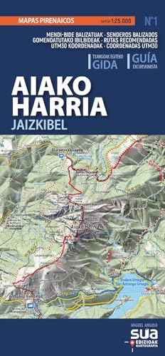 Aiako Harria (MAPAS PIRENAICOS) von SUA,EDITORIAL