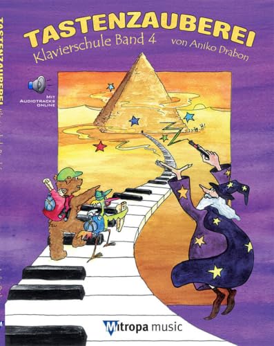 Tastenzauberei Band 4. Klavier Solo. Enthält Online-Audio von Mitropa Music