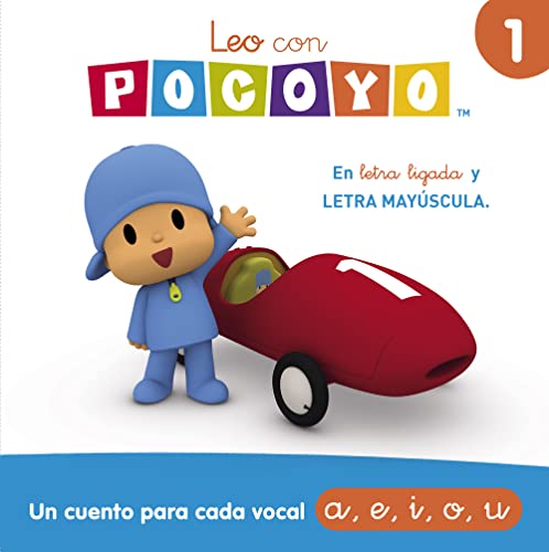 Pocoyó. Lectoescritura - Leo con Pocoyó. Un cuento para cada vocal: a, e, i, o, u: En letra ligada y LETRA MAYÚSCULA (Cuentos infantiles, Band 1) von BEASCOA, EDICIONES
