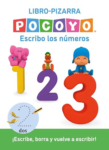 Pocoyó. Lectoescritura - Escribo los números (Libro-pizarra): ¡Escribe, borra y vuelve a escribir! (Altea) von BEASCOA