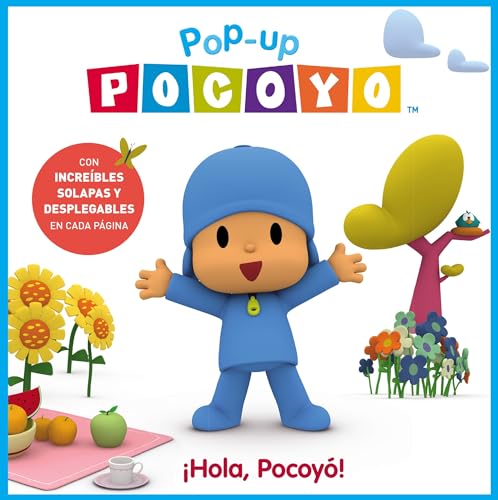 Pocoyó. Libro Pop-Up - ¡Hola, Pocoyó! (Pequeñas manitas)