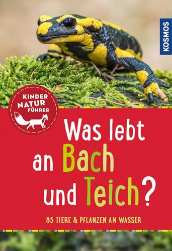 Was lebt an Bach und Teich? Kindernaturführer: 85 Tiere und Pflanzen am Wasser