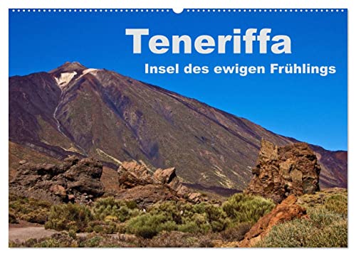 Teneriffa - Insel des ewigen Frühlings (Wandkalender 2025 DIN A2 quer), CALVENDO Monatskalender von CALVENDO