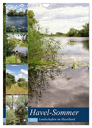Havel-Sommer - Landschaften im Havelland (Wandkalender 2024 DIN A4 hoch), CALVENDO Monatskalender