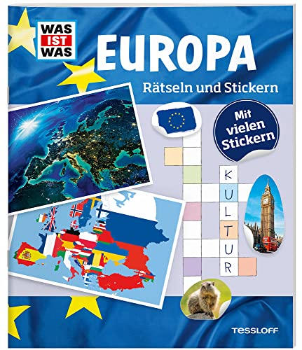 WAS IST WAS Rätseln und Stickern: Europa: Stickerbuch (WAS IST WAS Rätselhefte)