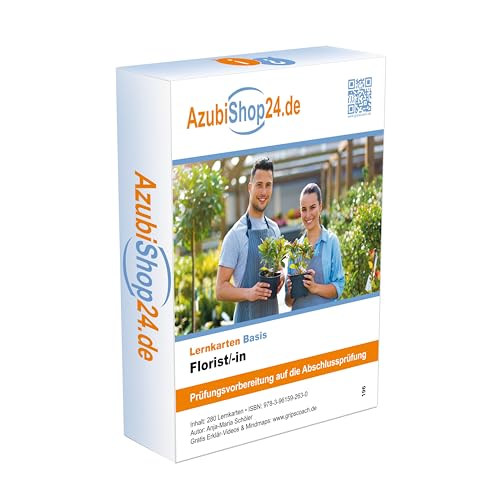 Lernkarten Florist Prüfung Prüfungsvorbereitung: Prüfung Florist/-in Prüfungsvorbereitung Ausbildung Lernkarten Florist Prüfung Prüfungsvorbereitung: Prüfung Florist/-in Prüfungsvorbereitung Ausbildung von Princoso GmbH