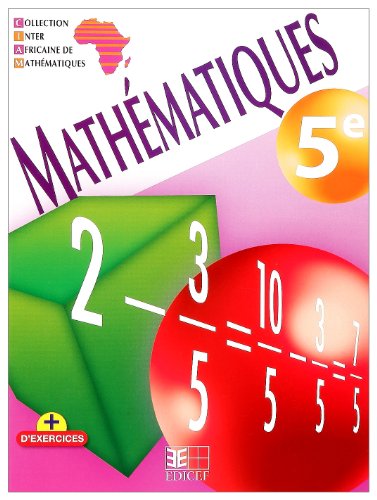 MATHEMATIQUES 5E CIAM NED ELEVE von EDICEF REVUES