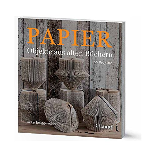 Papier-Objekte aus alten Büchern: 55 Projekte von Haupt Verlag AG