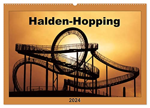 Halden-Hopping (Wandkalender 2024 DIN A2 quer), CALVENDO Monatskalender
