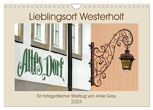 Lieblingsort Westerholt (Wandkalender 2024 DIN A4 quer), CALVENDO Monatskalender